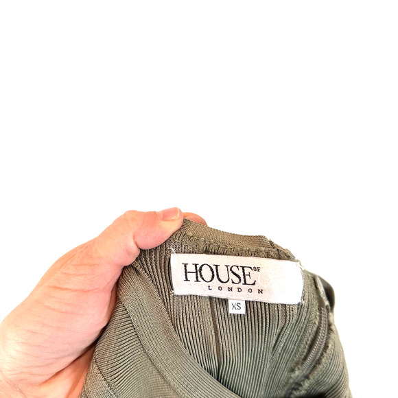 House Of CB Olive Bandage Midi Dress - Picture 8 of 11